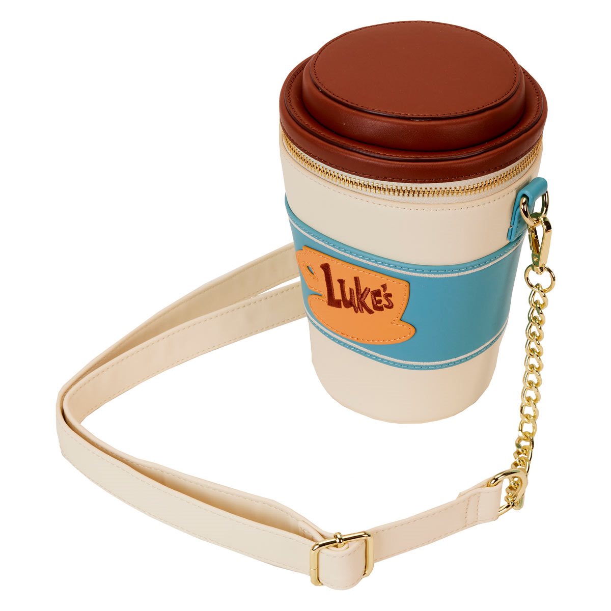 Loungefly Gilmore Girls Luke's Diner To-Go Coffee Cup Figural Crossbody Bag