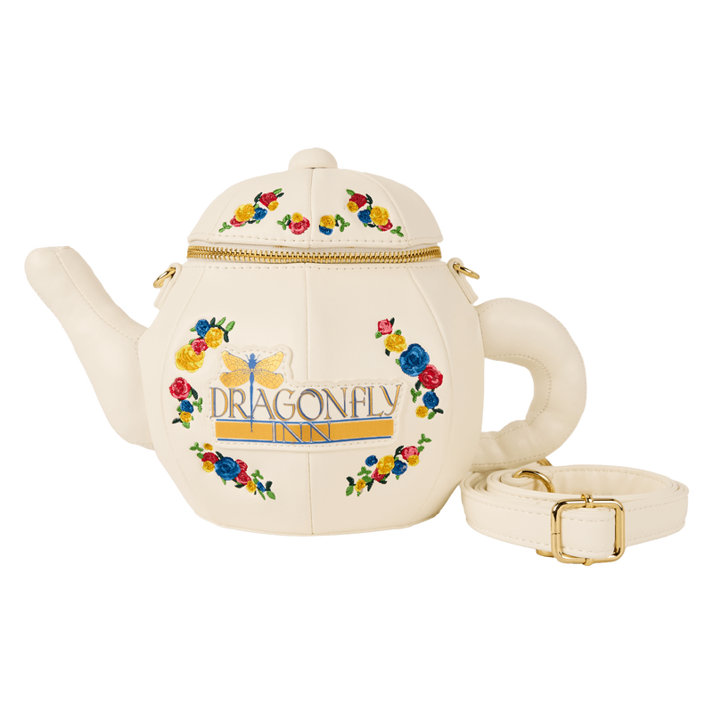 Loungefly Gilmore Dragonfly Inn Figural Teapot Crossbody Bag