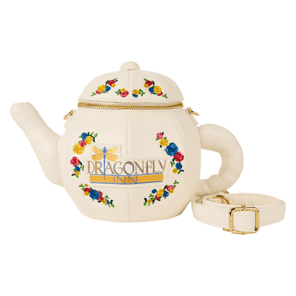 Loungefly Gilmore Dragonfly Inn Figural Teapot Crossbody Bag