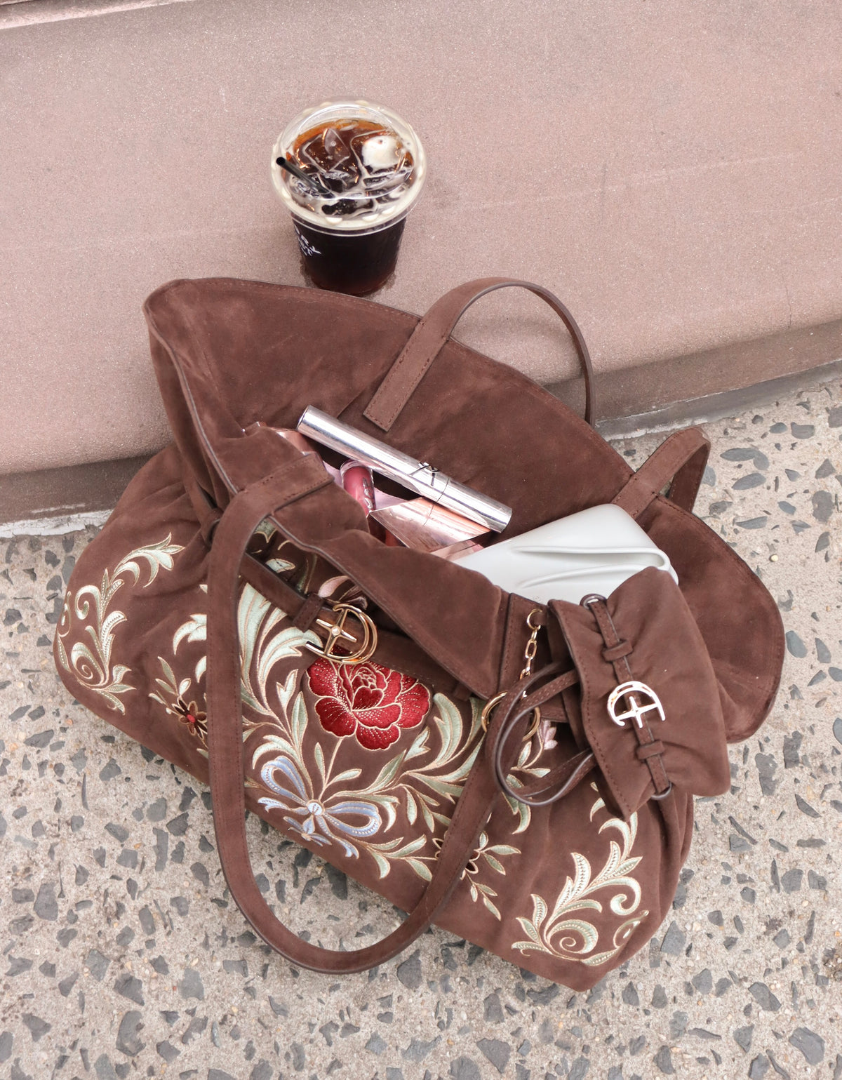 DiFerdinando Ruche Carry Tote Chocolate