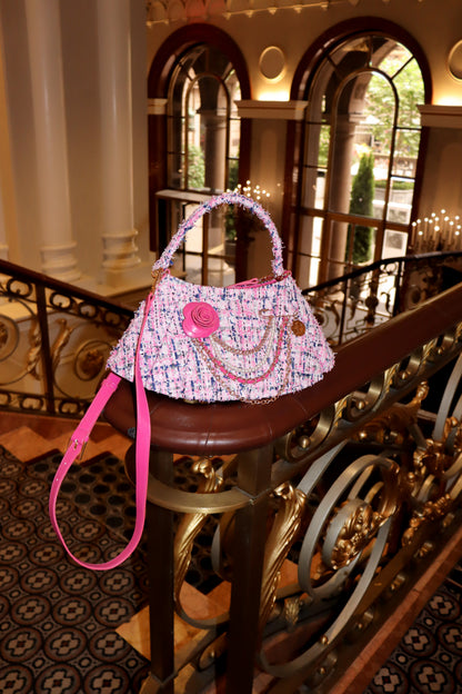 DiFerdinando Spotted on 5th Crossbody Pink Multi
