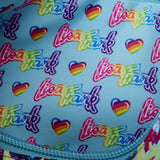 Loungefly Lisa Frank Sticker All-Over Print Nylon Zipper Pouch