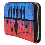 Loungefly Stranger Things Upside Down Shadows Zip Around Wallet
