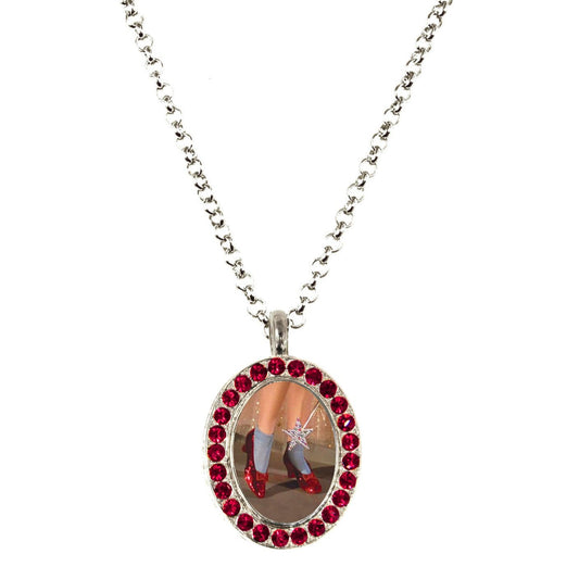 Tarina Tarantino Wizard of Oz My Pretty Ruby Slippers Small Cameo Necklace