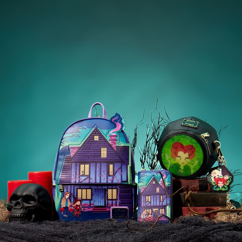 Loungefly Hocus Pocus Sanderson Sisters House Mini Backpack