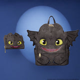 Loungefly How to Train Your Dragon Toothless Cosplay Zip Around Wallet