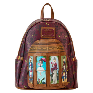 Loungefly Haunted Mansion Stretching Room Portraits Mini Backpack