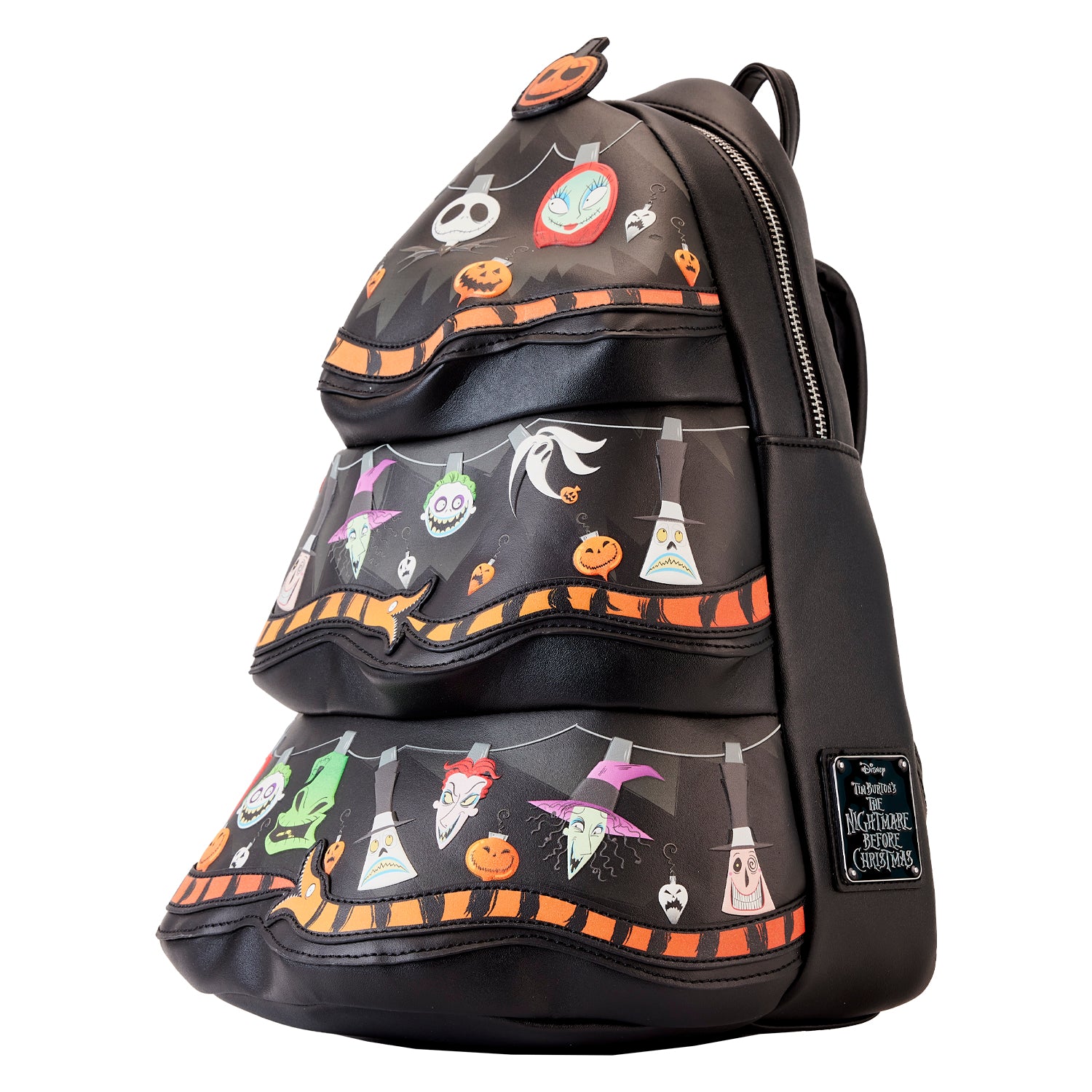 holiday mini backpack Loungefly Nightmare Before Christmas: Figural Tree Mini Backpack
