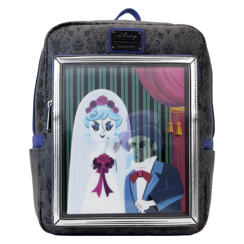 Haunted Mansion Black Widow Bride Lenticular Mini-Backpack