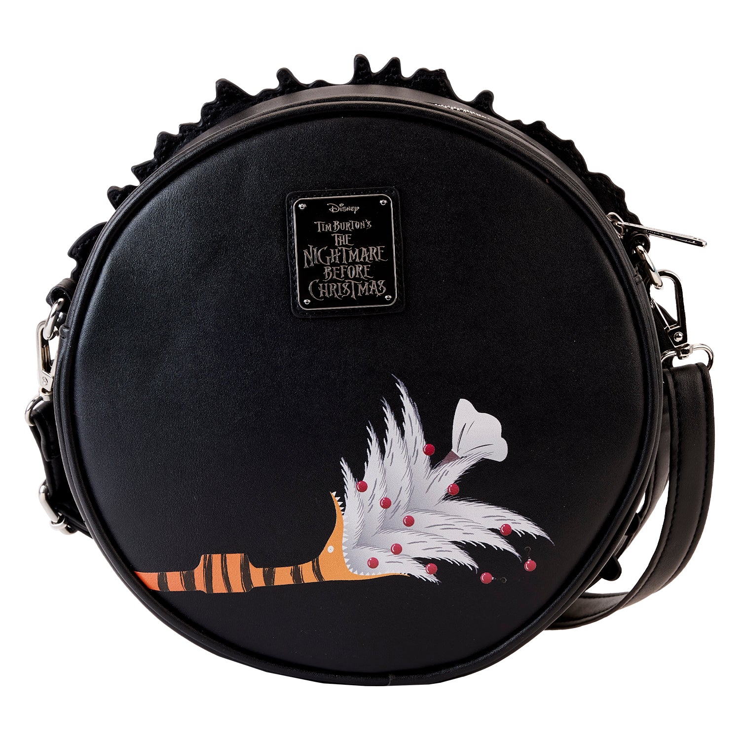 Loungefly The Nightmare Before Christmas Wreath String Lights Glow Crossbody Bag