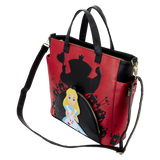 Loungefly Disney Alice In Wonderland Villains Convertible Backpack & Tote Bag