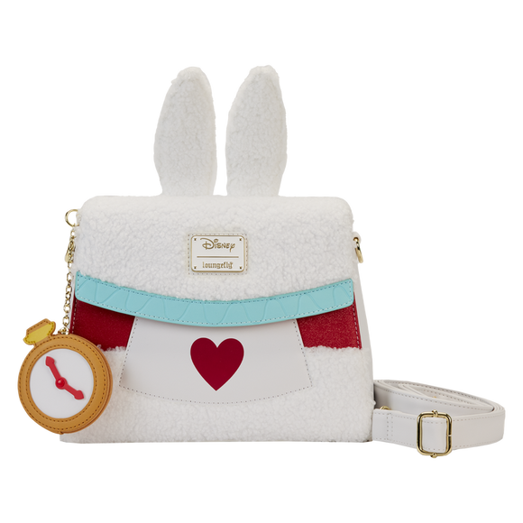 Loungefly Disney Alice in Wonderland White Rabbit Cosplay Crossbody Bag