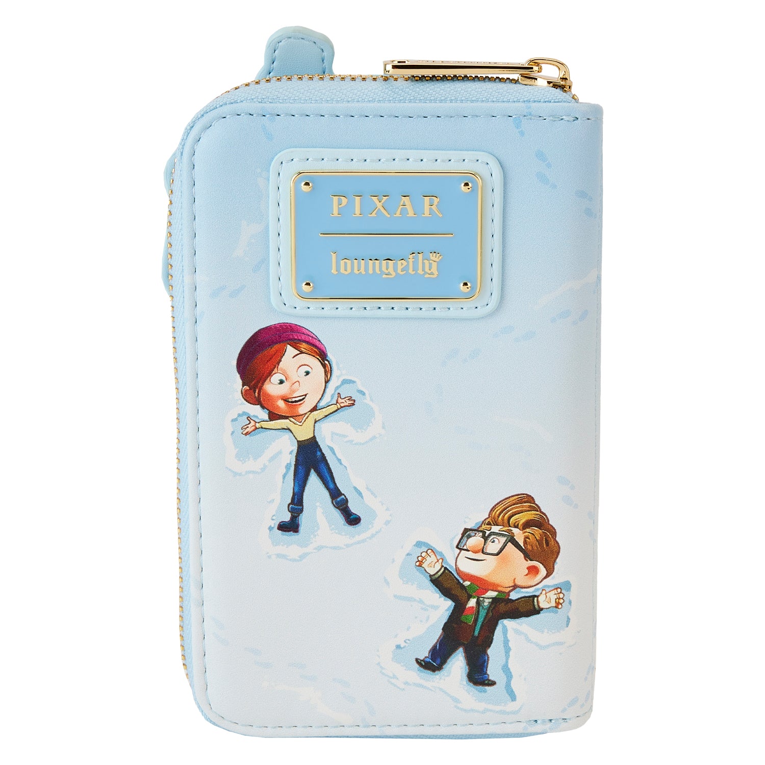 Loungefly Disney Pixar Up House Holiday Zip Around Wallet