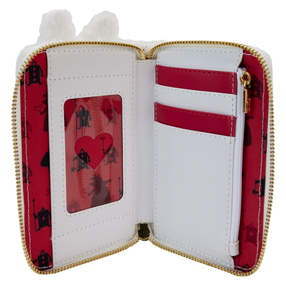 Loungefly Disney Alice in Wonderland White Rabbit Cosplay Zip Around Wallet