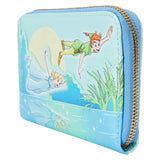 Loungefly Peter Pan You Can Fly Glow Zip Around Wallet