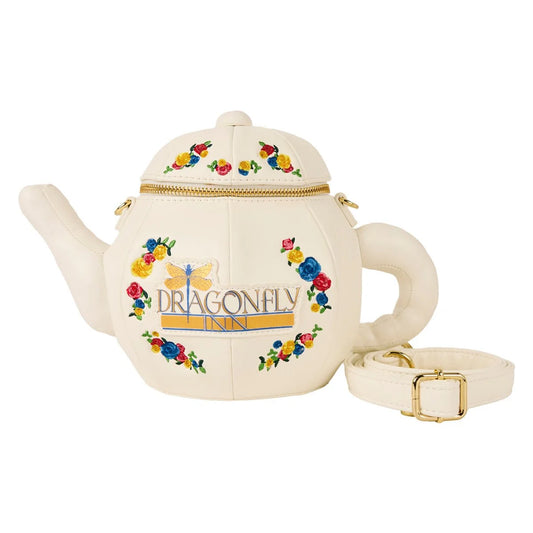 Loungefly Gilmore Girls Dragonfly Inn Figural Teapot Crossbody Bag