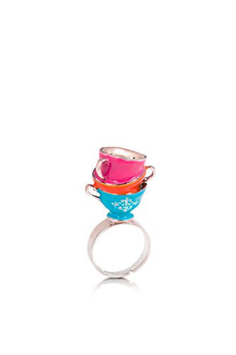 Disney by Couture Kingdom Alice in Wonderland Tea Cup Ring