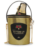 Betsey's 80th Birthday Kitsch Cheers Champagne Bucket Crossbody