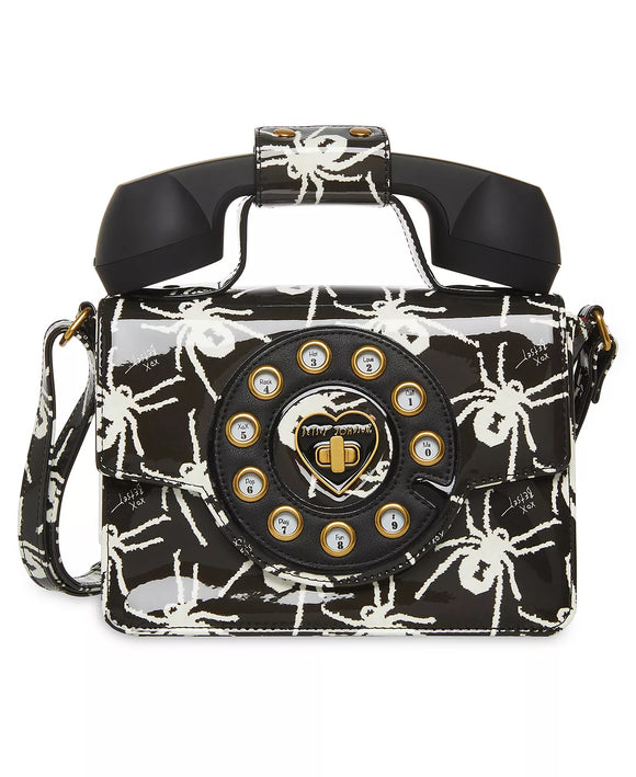 Betsey's 80th Kitsch Phone Bag Spider Crossbody