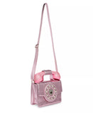 Betsey Johnson Kitsch Give Me A Ring Party Line Phone Crossbody