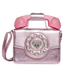 Betsey Johnson Kitsch Give Me A Ring Party Line Phone Crossbody