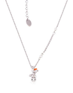 Disney by Couture Kingdom Frozen 3D Olaf Snowman Necklace
