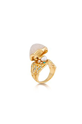 Disney by Couture Kingdom Little Mermaid Ariel Secret Pearl Ring