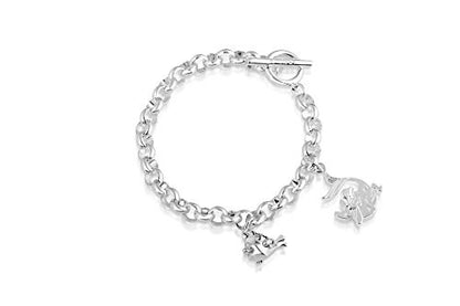 Disney by Couture Kingdom Little Mermaid Ariel and Flounder Bracelet