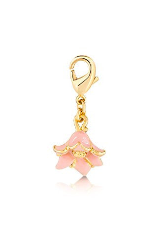 Disney by Couture Kingdom Aladdin Jasmine's Pink Flower Charm