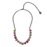 Betsey Johnson Petal To The Metal Mini Flower Necklace