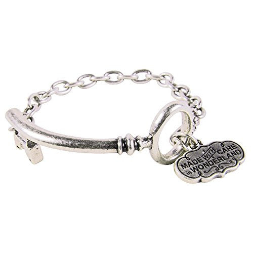 Disney by Couture Kingdom Alice in Wonderland Curved Key Bracelet