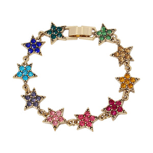 Betsey Johnson Heavenly Creatures Star Link Bracelet