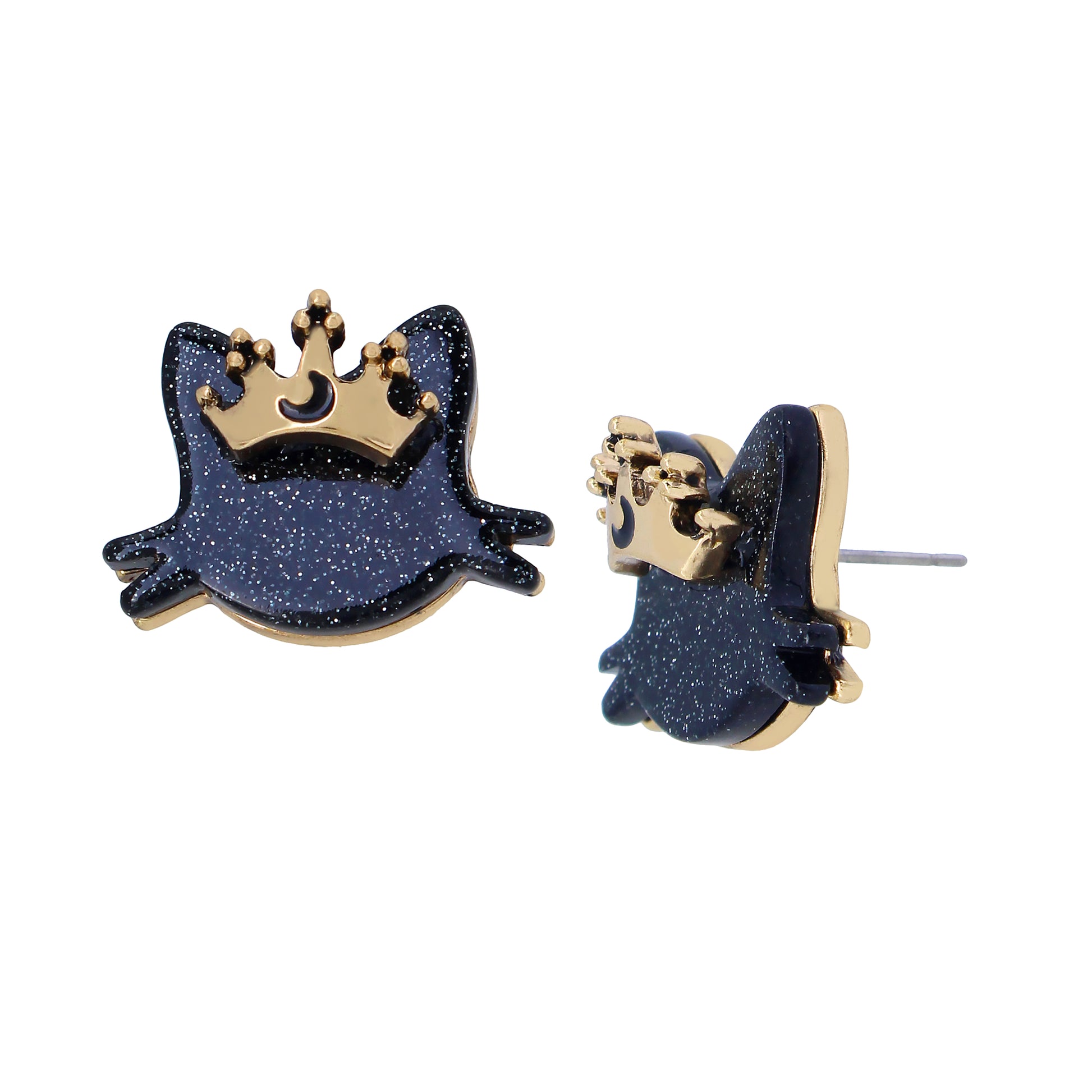 Betsey Johnson Heavenly Creatures Cat Stud Earrings