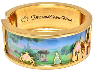 Disney by Couture Kingdom Icon Cinderella Dreams Come True Bangle Bracelet