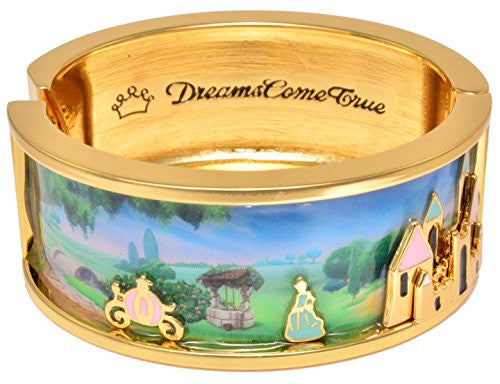 Disney by Couture Kingdom Icon Cinderella Dreams Come True Bangle Bracelet