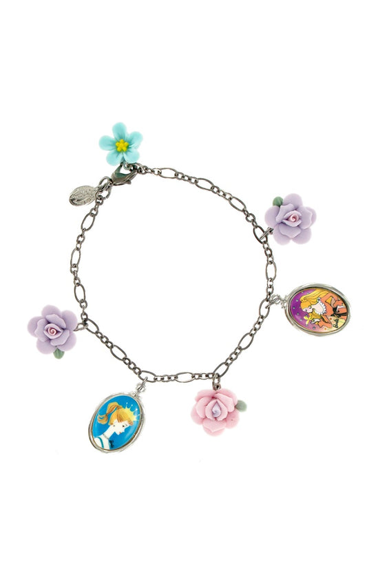 Heritage Barbie Flower Charm Bracelet