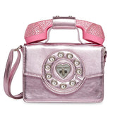 Betsey Johnson Kitsch Give Me A Ring Party Line Phone Crossbody