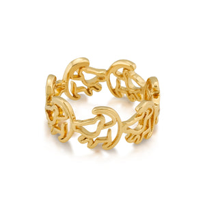 Disney by Couture Kingdom The Lion King Simba Outline Ring