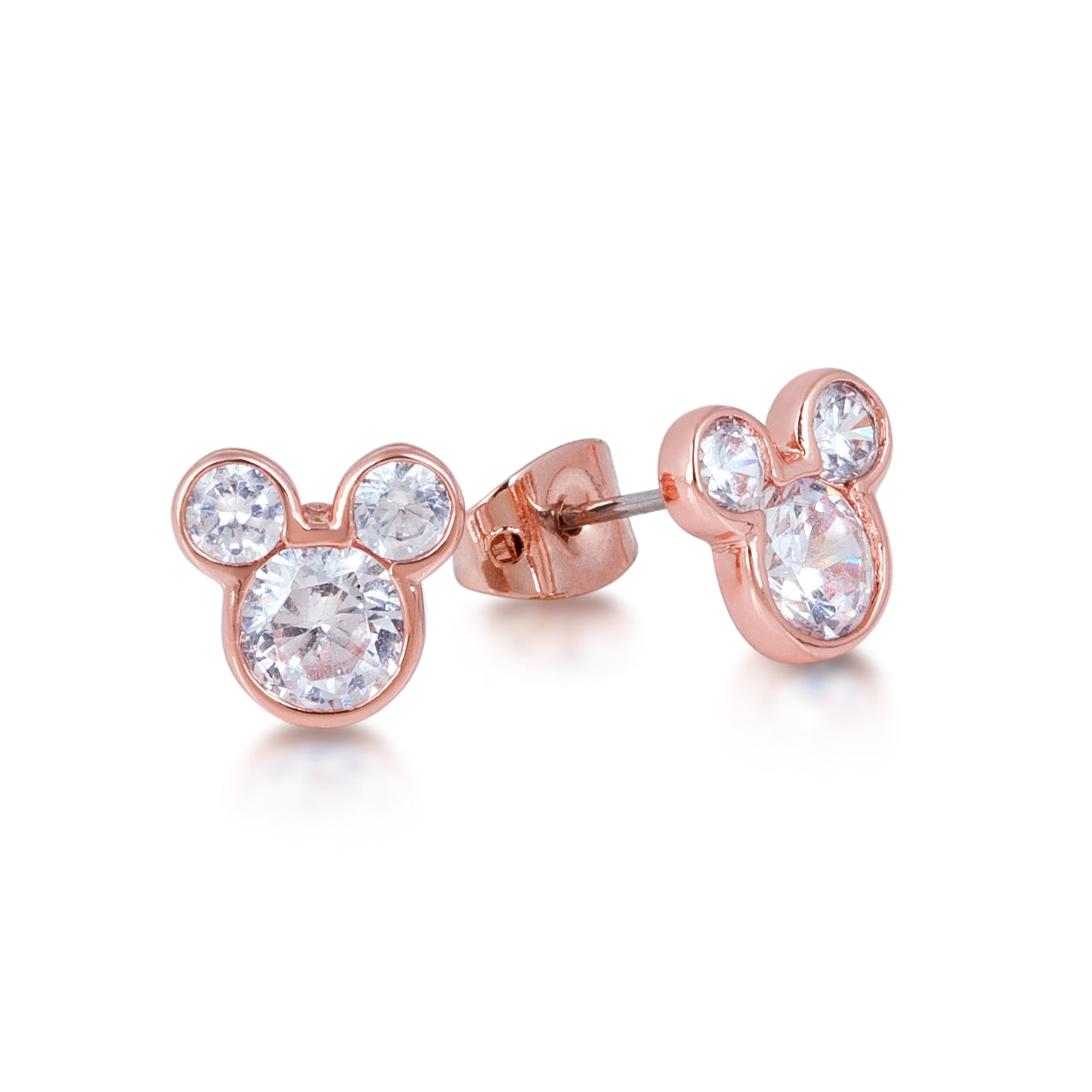 Disney by Couture Kingdom Mickey Mouse Head Stud Earrings