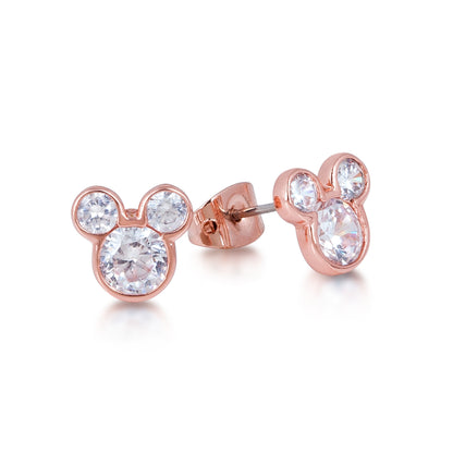 Disney by Couture Kingdom Mickey Mouse Head Stud Earrings