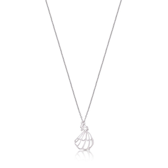 Disney by Couture Kingdom Beauty and the Beast Belle Outline Necklace