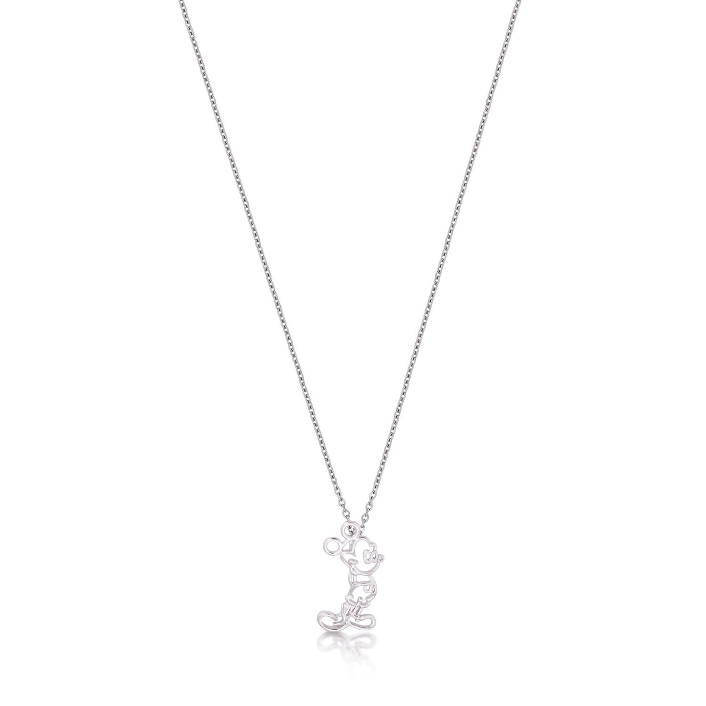 Disney by Couture Kingdom Mickey Mouse Outline Necklace