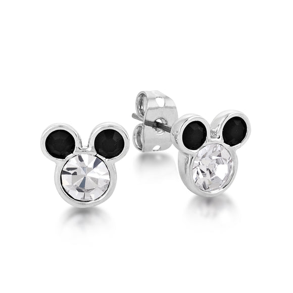 Disney by Couture Kingdom Mickey Mouse Crystal Stud Earrings