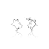 Disney by Couture Kingdom Winnie the Pooh Outline Stud Earrings
