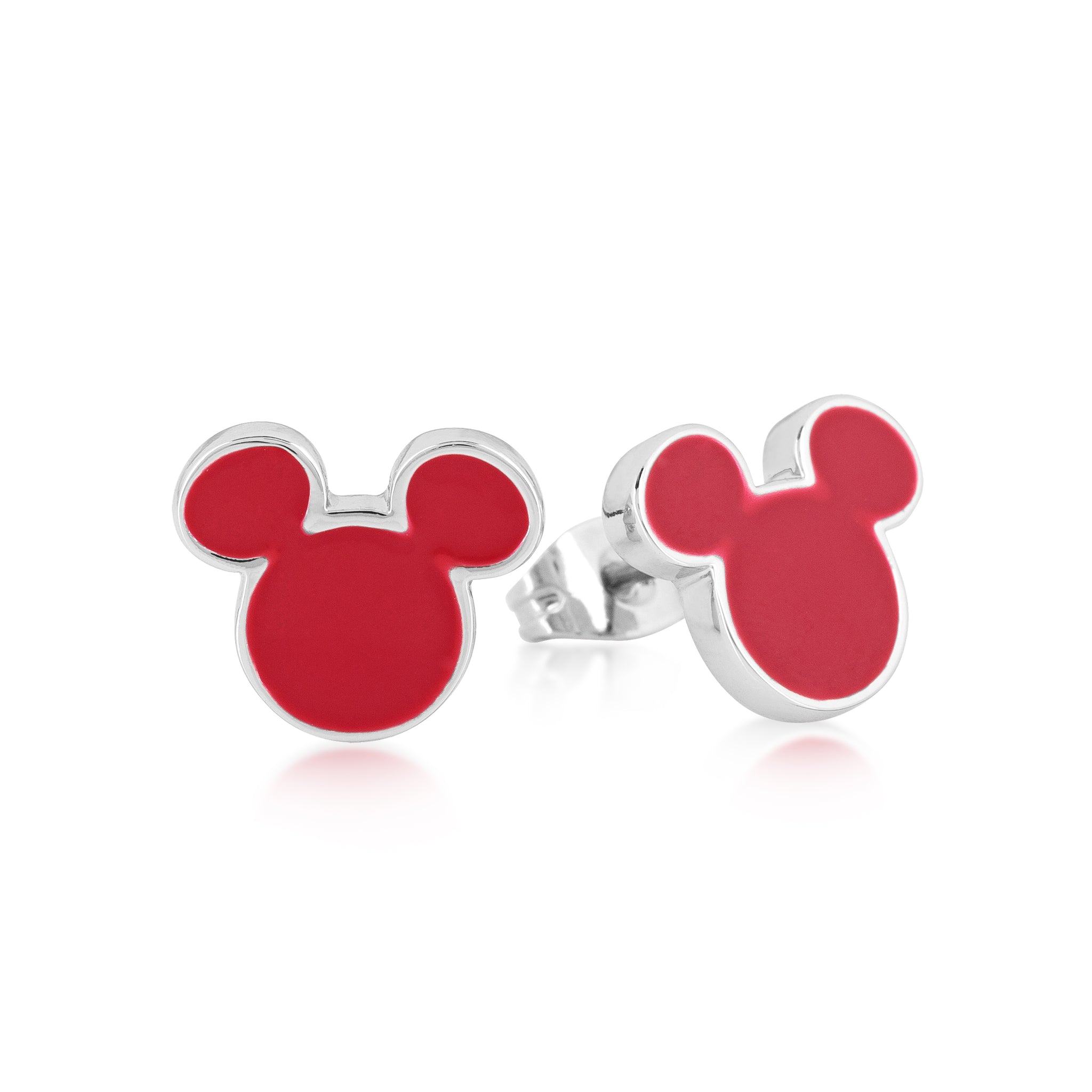 Children's Minnie Mouse Enamel Earrings
