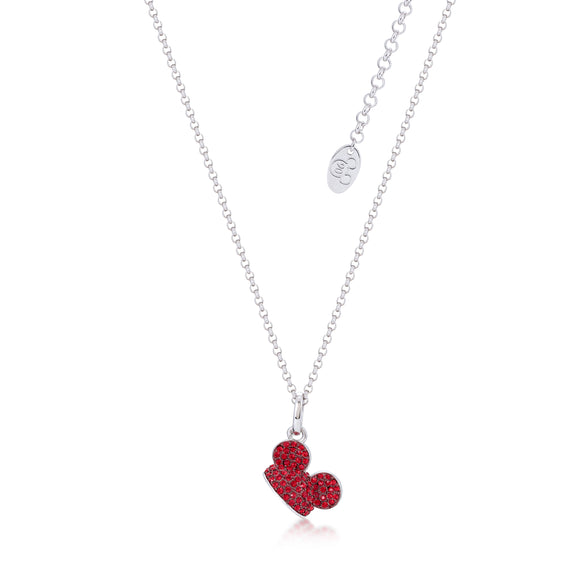 Disney by Couture Kingdom Mickey Mouse Red Ear Hat Necklace