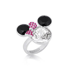 Disney by Couture Kingdom Minnie Mouse Crystal Statement Ring