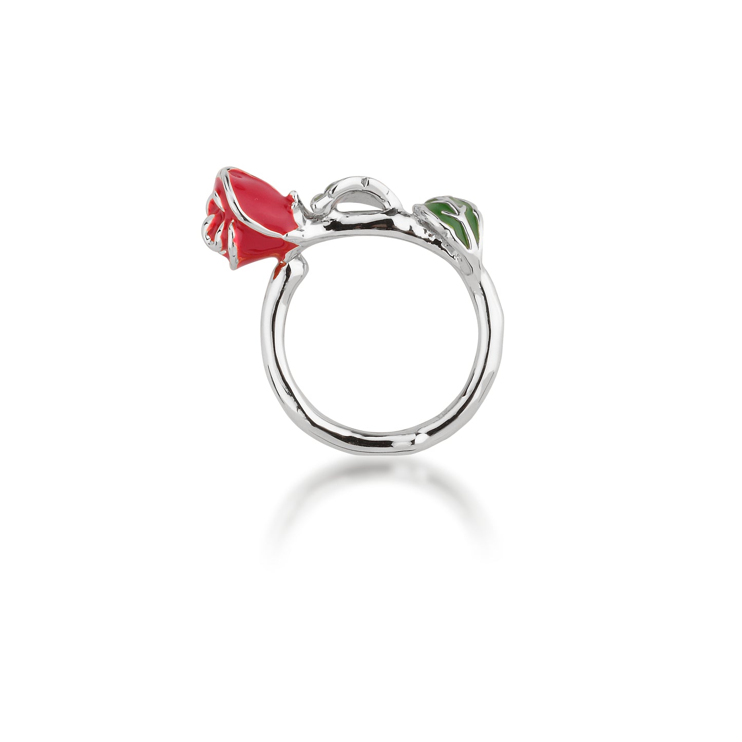 Disney by Couture Kingdom Beauty and the Beast Rose Bud Ring