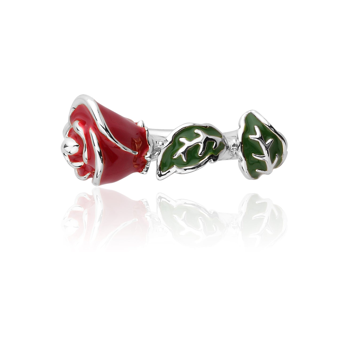 Disney by Couture Kingdom Beauty and the Beast Rose Bud Ring