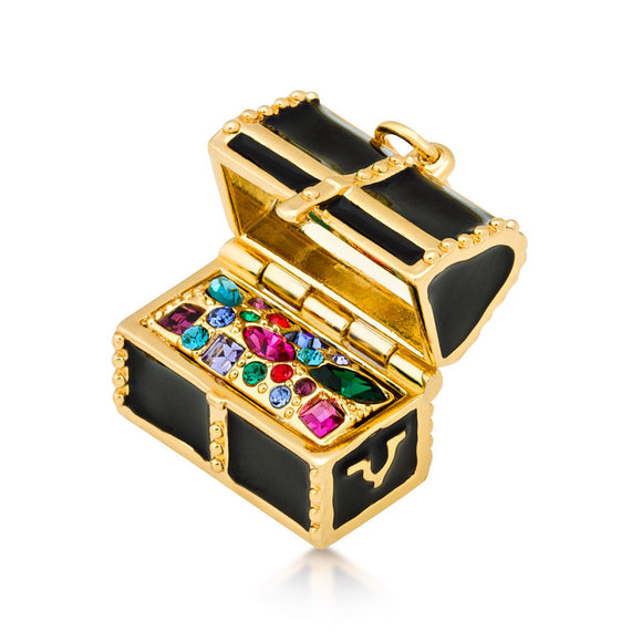 Disney by Couture Kingdom Tinker Bell Peter Pan Treasure Chest Charm